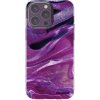 Picasee silikónový prehľadný obal pre Apple iPhone 14 Pro Max - Purple glitter