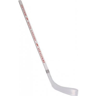 Bohemia Plastová hokejka s dýhou147cm - ľavá - biela