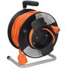 Solight PB12O prodlužovací přívod na bubnu, 1 zásuvka, 50m, oranžový kabel, 3x 1,5mm2