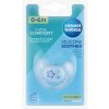 Canpol babies Silikónový cumlík so symetrickou špičkou 0-6m NEWBORN BABY modrý