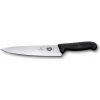 VICTORINOX Kuchársky nôž VICTORINOX FIBROX 25 cm - HACCP farby 5.2003.25 Čierna