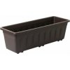 Plastkon Garden truhlík hnedý 40 cm