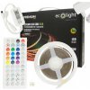 ZESTAW TAŚMA LED COB RGB DIAĽKOVÝ OVLÁDAČ OVLÁDAČ NAPÁJACÍ ADAPTÉR 3M FAREBNÁ