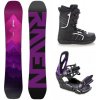 Raven Destiny snowboard + Raven S230 Black/violet viazanie + Raven Target obuv - 148 cm + S/M (EU 37-42)