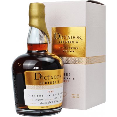 Dictador Jerarquia 1981 42% 0,7 l (kartón)