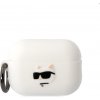 Karl Lagerfeld Apple AirPods Pro 2 cover Silicone Choupette Head 3D KLAP2RUNCHH