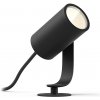Philips HUE 17428/30/P7 Lily záhradný reflektor / kabel 4m / 1x konektor 8W=650lm 2000 - 6500K