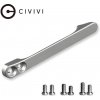 Civivi Titanium Pocket Clip with 6PCS Titanium screws