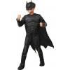 Rubies Detský chlapčenský kostým - Batman Deluxe Veľkosť - deti: M: 116 cm