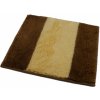 ROUTNER Kúpeľňová predložka ATHENA Tmavohnedá 10308 - Tmavohnedá / 60 x 60 cm 10308