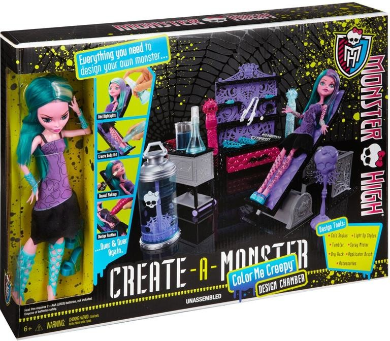 Mattel MONSTER HIGH CREATE DESIGN CHAMBER