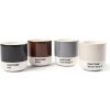 Sada PANTONE Macchiato hrnek set 4 ks - Warm Gray, Cool Gray, Brown, Black