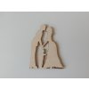 Drevená postava 8cm