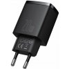 Baseus Compact Quick Charger U+C 20W EU Black CCXJ-B01 (CCXJ-B01)