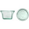 Zaváracie poháre WECK Quadro 290 ml s viečkom, set 6 ks