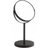 Gedy 211214 ANNA kozmetické zrkadlo stojace, priemer 163mm, obojstranné,