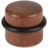 Walteco Dverová zarážka, priemer 37x30mm, drevo, samolepiaca, mahagón , 5161