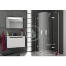 Ravak SmartLine SMSKK4-90 chróm Transparent sprchový kút štvrťkruhový 3S277A00Y1