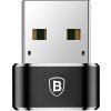Baseus adaptér USB -C do USB - čierny