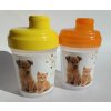 TVAR Detská fľaša 300/450ml - Šteniatko a mačiatko