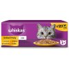 Whiskas 1+ – Hydinové hody, krmivo pre dospelé mačky v želé, 120 × 85 g