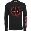 Deadpool Tričko Splatter Black M
