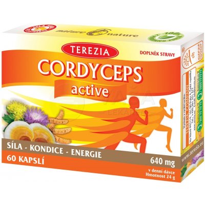 Terezia Company CORDYCEPS active 60 kapsúl