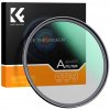 K&F Concept K&F 62MM A Series Black Mist Filter 1/8, HD, Waterproof, German optics, Green Coating