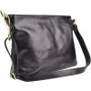 NovaKabelka.sk Corinna Nera kožená talianska crossbody kabelka čierna