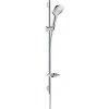 Sprchový set Hansgrohe Raindance Select E s mydlovničkou biela/chróm 26623400