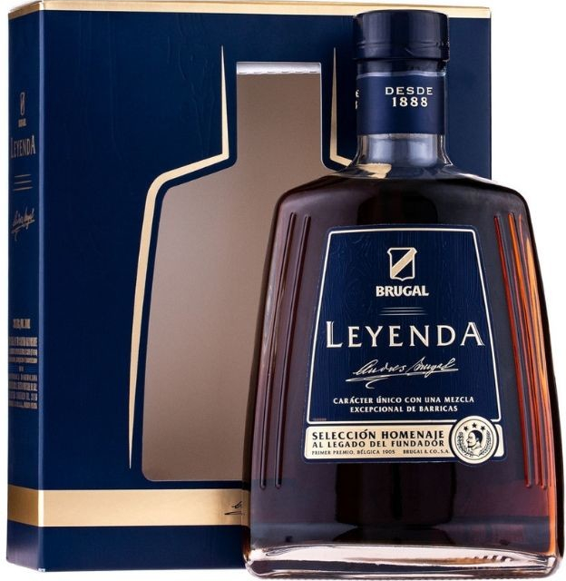 Brugal Leyenda Selección Homenaje Tmavý rum 38% 0,7 l (kartón)