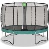 EXIT TOYS Exit Allure Premium trampolína s ochrannou sieťou priemer 366 cm, zelená farba, NOVINKA