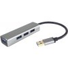 PremiumCord USB 3.0 Superspeed HUB 4-portový ku3hub4e