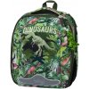 BAAGL Školská aktovka Shelly Dinosaurus 18 L zelená