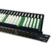 DATACOM Patch panel ISDN 50p.1U Integrovaný BLACK, 19