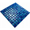 Sklenená mozaika Englass 30 x 30 cm, odtiene modrej