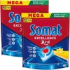 Somat Excellence tablety do umývačky 3v1 Lemon 2 x 60 ks