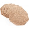 MAKRO - Podložka korok osemhran 15cm, balenie 6ks