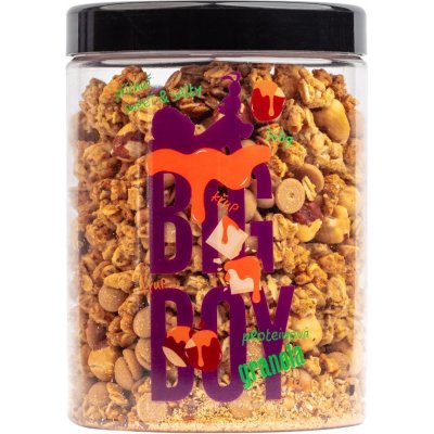 BIG BOY® BIG BOY Proteínová granola Sweet and Salty s príchuťou slaného karamelu, 360 g