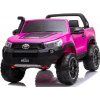mamido Detské elektrické autíčko Toyota Hilux 4x4 ružové