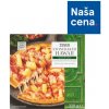 Tesco Pizza pečená v kamennej peci s ananásom syrmi eidam mozzarella a šunkou 320 g