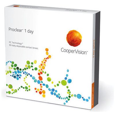 Cooper Vision Proclear 1 day (90 šošoviek) Dioptrie +7,50, Zakrivenie 8.7