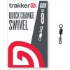 TRAKKER Obratlík Quick Change Swivel veľ.8, 10ks