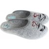 Dámske sivé papuče ADANEX 27877