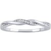 Silvego Strieborný prsteň Asumi pletený s Brilliance Zirconia JJJ1295RW