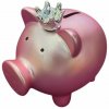 Sparkys Keramická pokladnička Prasiatko s korunkou