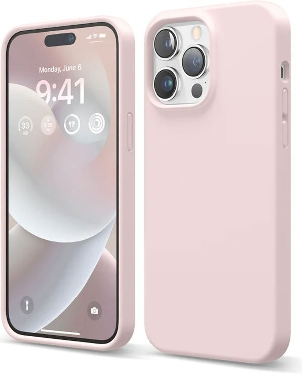 Púzdro Elago Silicone Case iPhone 14 Pro Max - Lovely ružové