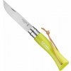 OPINEL 002207 VRI N°07 Trekking Anise vreckový nôž 8 cm, svetlozelená, bukové drevo