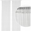 IKEA LILL Záclony, 1 pár, biele, 280x300 cm