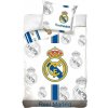 Real Madrid FC Obliečky Real Madrid, bavlna, obojstranné, biele, 140×200 cm